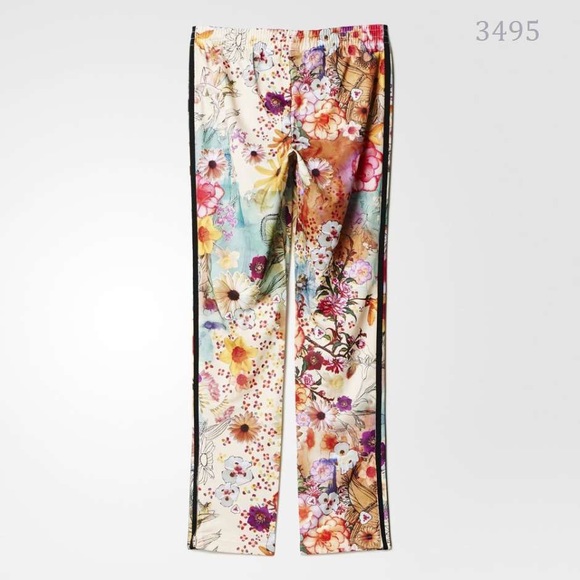 Adidas Firebird Floral Track Pants Multicolor - Picture 3 of 8